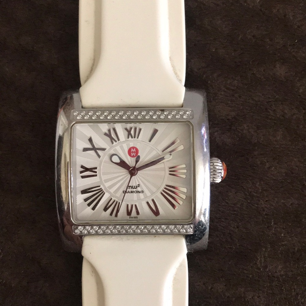 ⚡️SALE⚡️MICHELE WATCH WITH DIAMONDS